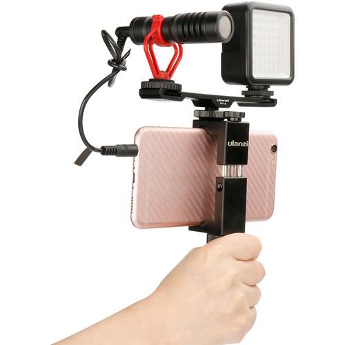 Ulanzi Pt Cold Shoe Mount With Hot Shoe Base Universal Screw Adapter Vlog Microphone Led