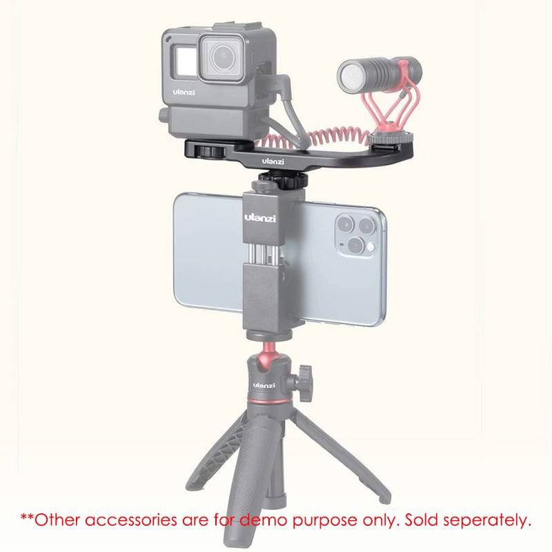 Ulanzi Pt Hot Shoe Microphone Extention Mount For Vlog Camera Camera U Malaysia Top Camera