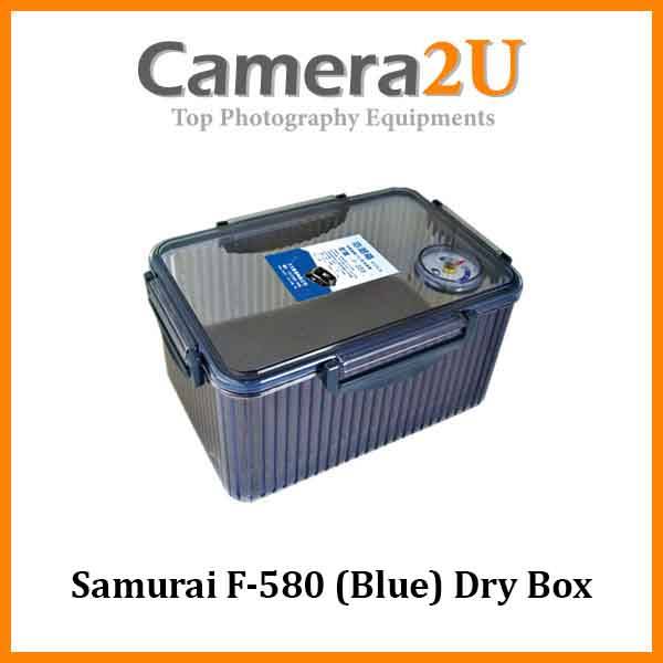 Samurai F580 (Blue) Dry Box for Camera Lenses Camera2u Malaysia Top