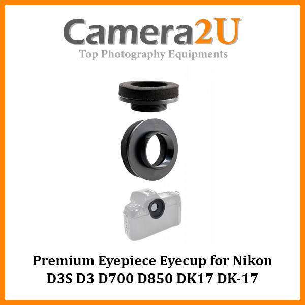 JJC EN-5K Eyecup For Nikon D5 D4 D4S D3 D3X Df D850 D810A D800 D500 – Replaces DK-19