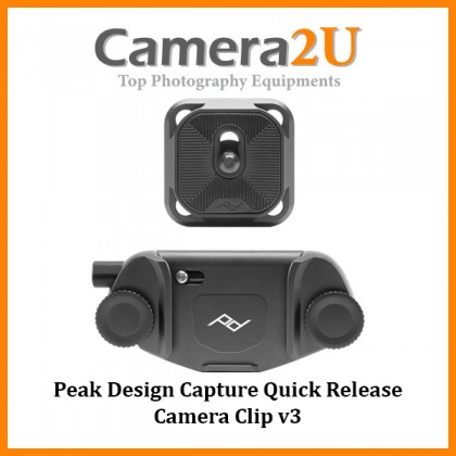 Capture clip v3 Peak Design (sans plateau