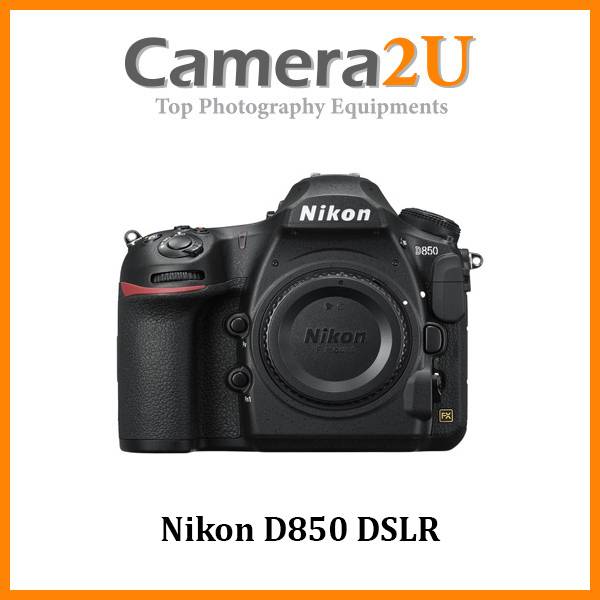 Nikon D850 DSLR Camera Body Only (MSIA) Camera2u Malaysia Top