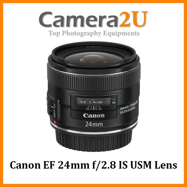 Canon EF 24mm f/2.8 IS USM Lens (MSIA)