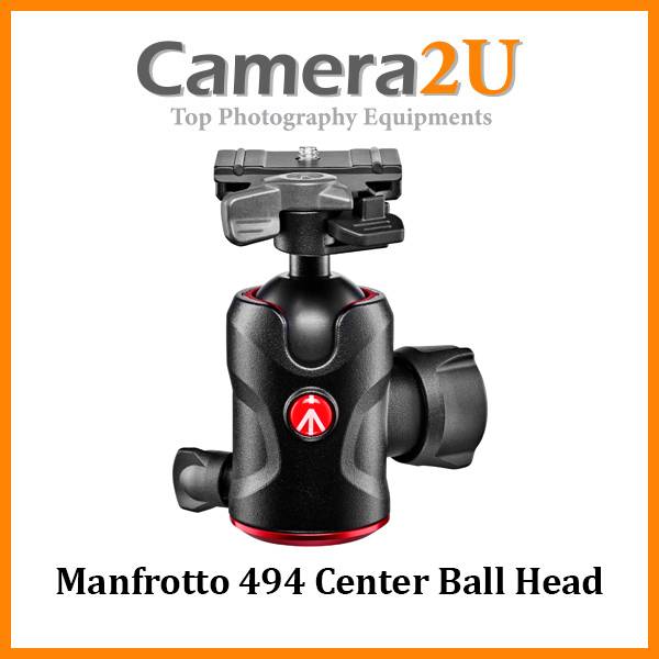 Manfrotto 494 Center Ball Head with 200PL-PRO Quick Release Plate