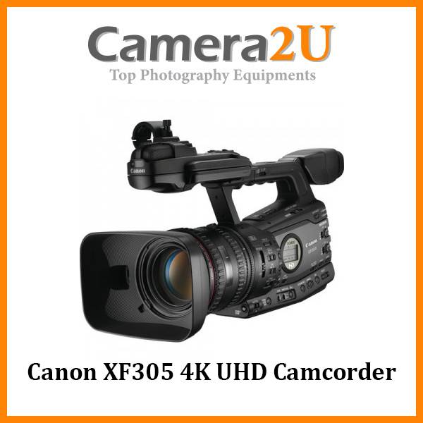 Canon XF305 HD Professional Camcorder (MSIA) Camera2u Malaysia Top
