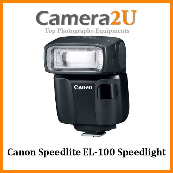 Canon Speedlite EL100 Speedlight Flash Camera2u Malaysia Top Camera