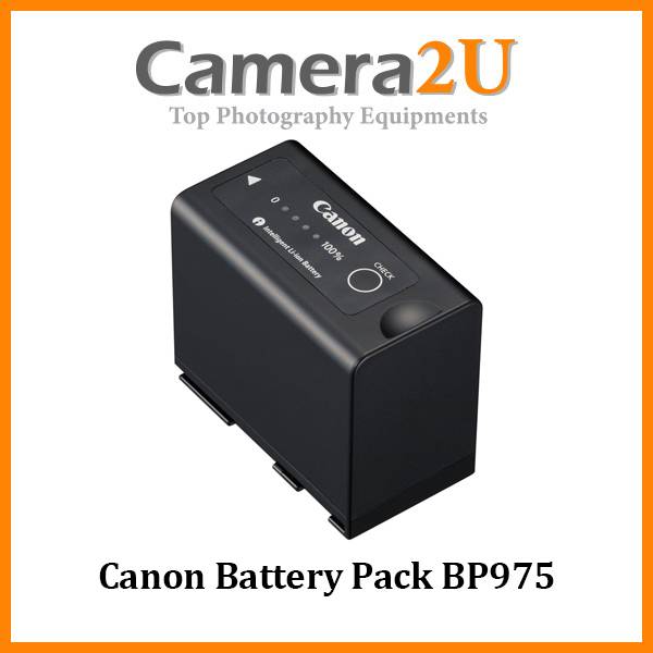 Batterie CANON BP-975 pour C300 C500 XHA1 XL2 XM2 ES420V ES75 ES8200V XF105 XF200 XF300CANONAccueilSYLLART SHOP SUARL