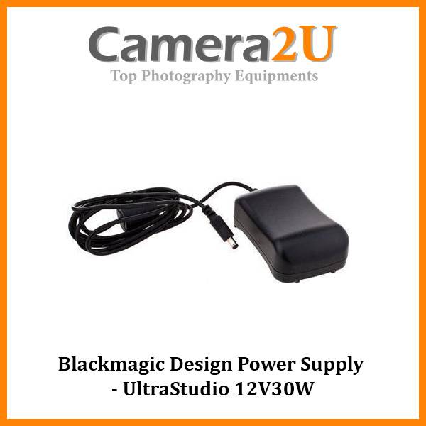 Alimentatore Blackmagic Pocket Camera Alimentatore Blackmagic Design Per & 6K - 12V 30W BM-PSUPPLY-PC4K/30W Pocket Camera 4k - 6