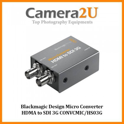 Kit With 2 Micro Convertitore Blackmagic SDI To HDMI 3G