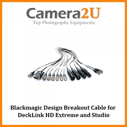 Blackmagic Design Breakout Cable For DeckLink HD Extreme And Studio blackmagic-design-breakout-cable-for-decklink-hd-extreme-and-studio