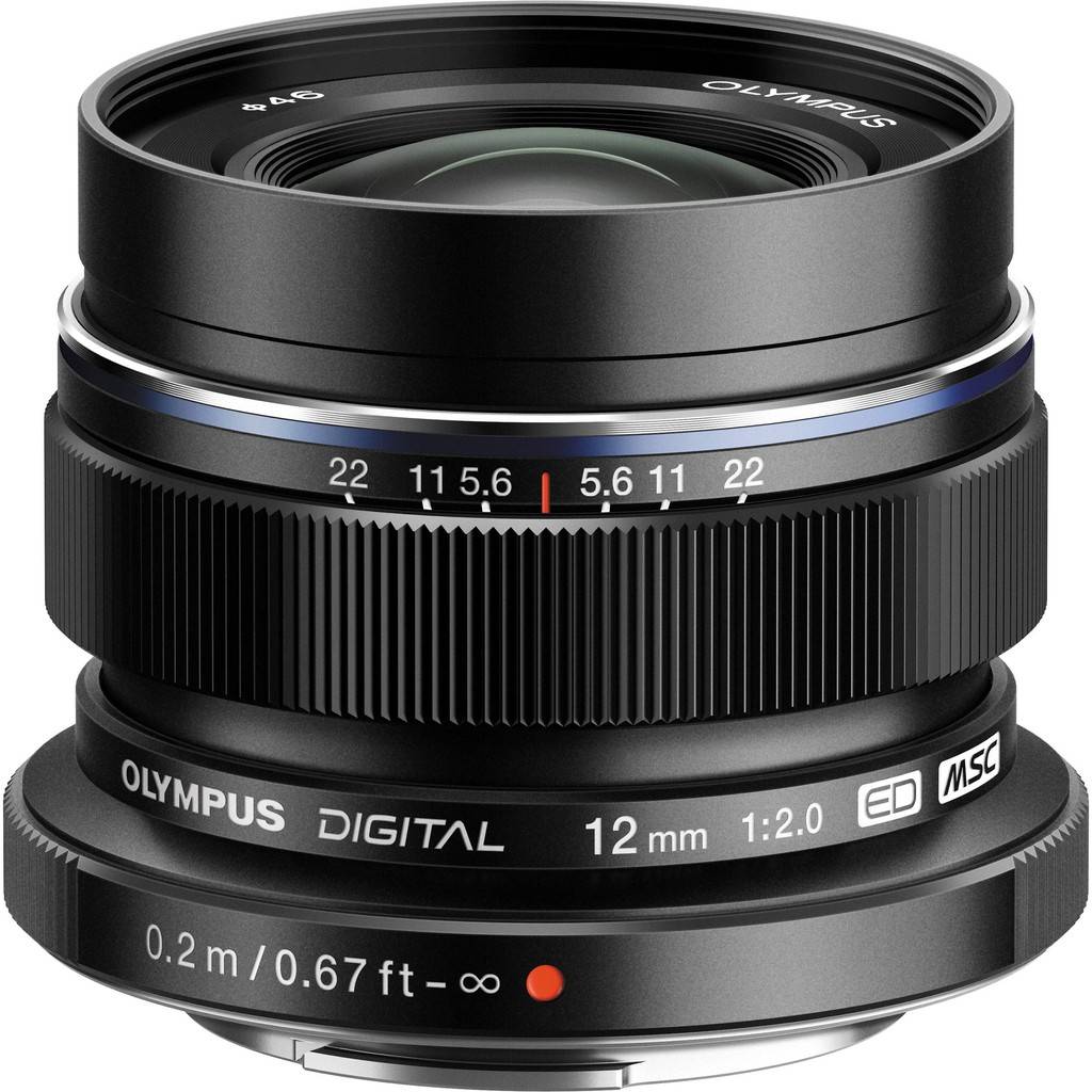 Olympus M.Zuiko Digital ED 12mm f/2 Lens (MSIA)