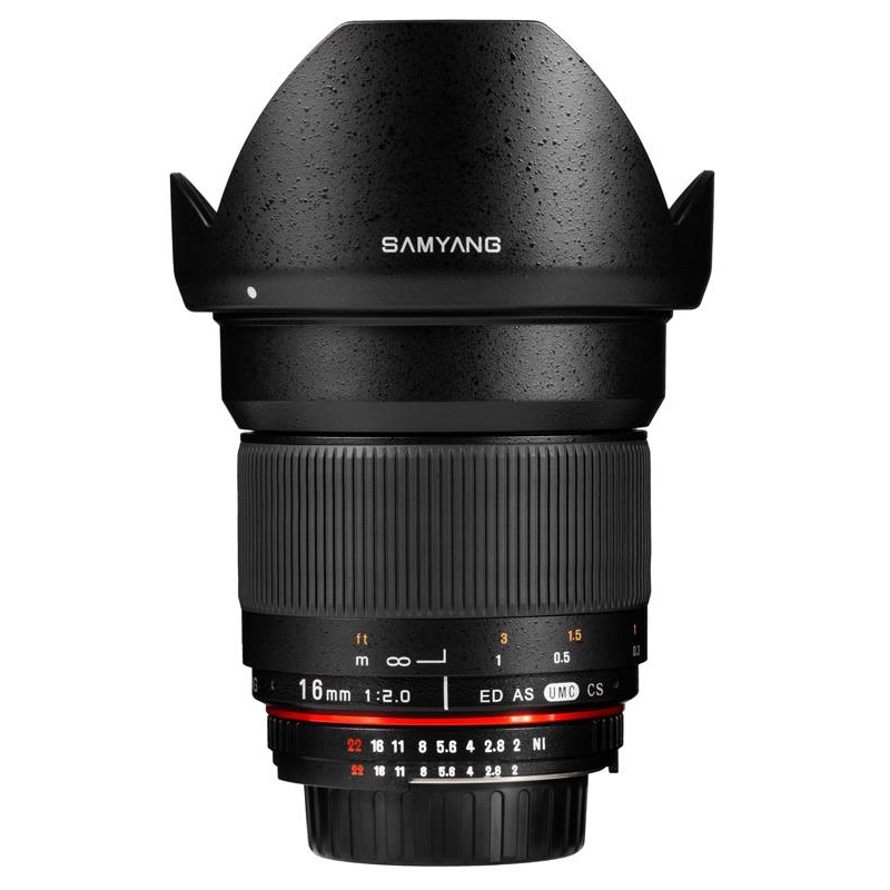 Samyang 16mm f/2.0 ED AS UMC CS Lens