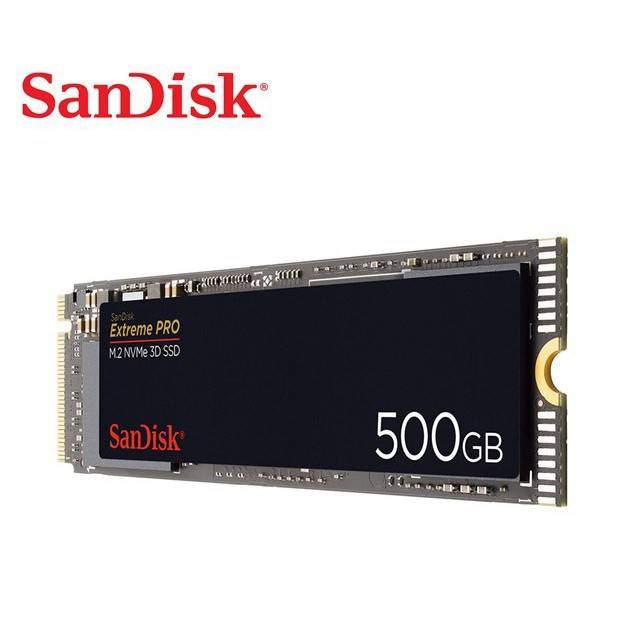 SanDisk Extreme Pro 500GB SSD M.2 NVME 3D SSD Internal SSD Camera2u
