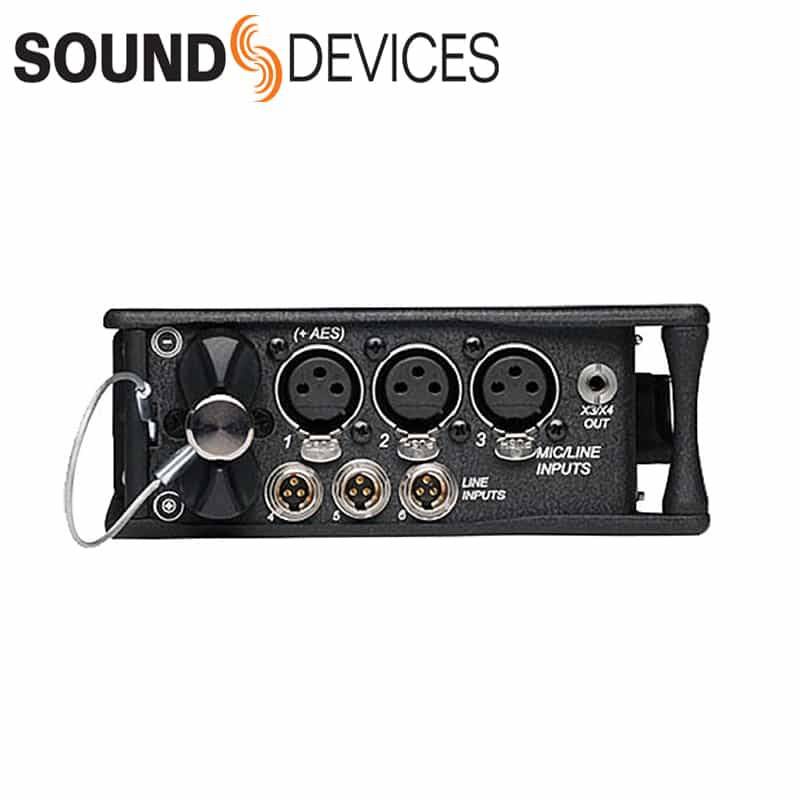 Sound Devices 633 6Input Compact Field Mixer Camera2u Malaysia Top