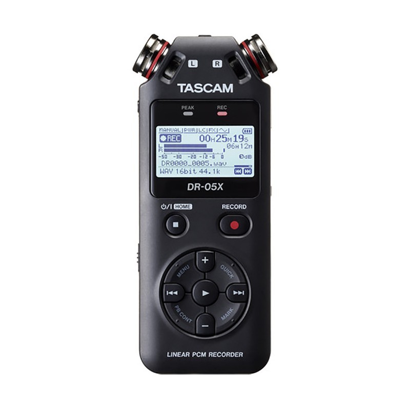 Tascam DR05X 2Input / 2Track Portable Audio Recorder Camera2u