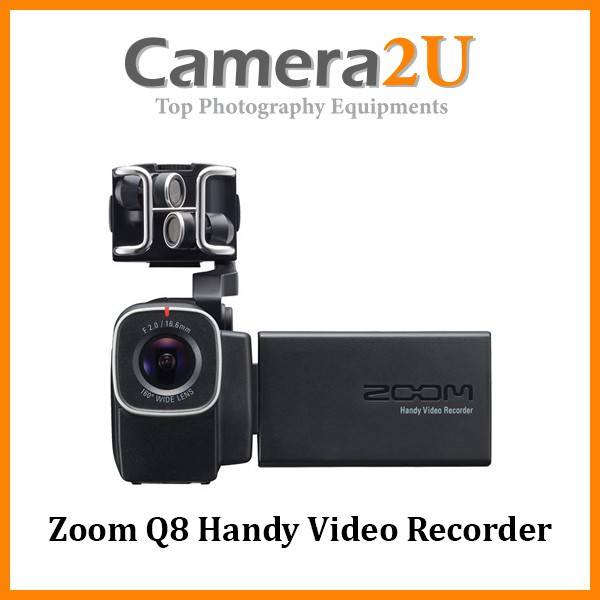 Zoom Q8 Handy Video Recorder | Camera2u Malaysia Top Camera