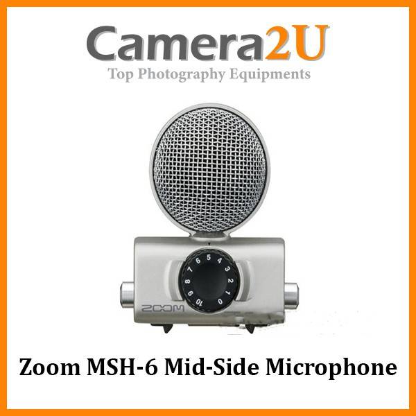 Zoom MSH6 MidSide Microphone Capsule for Zoom H5 and H6 Field