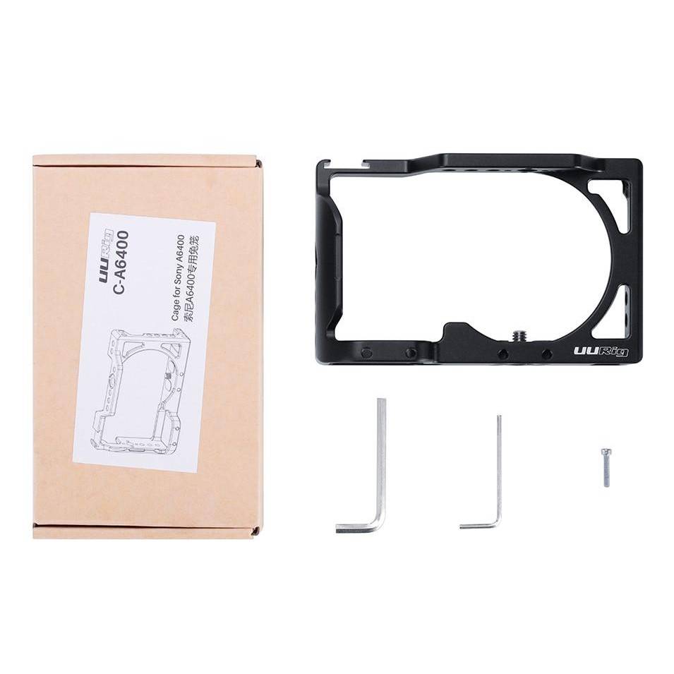 UURig CA6400 for Sony A6400 A6300 DSLR Camera Vlog Housing Cage Frame