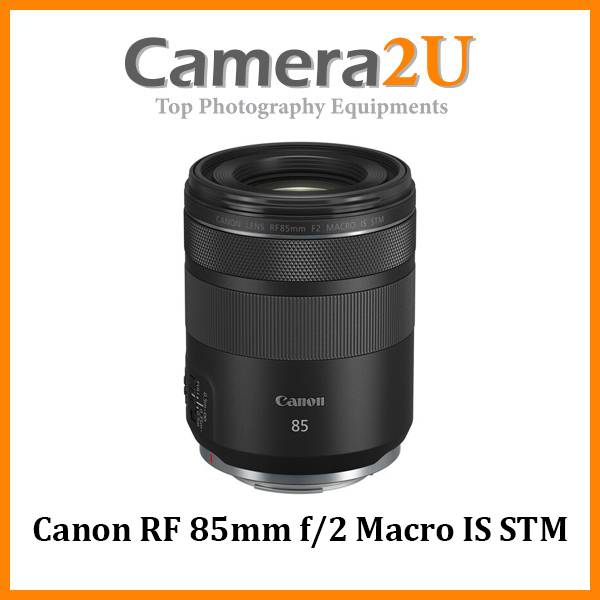 Canon RF 85mm f/2 Macro IS STM Lens (MSIA) Camera2u Malaysia Top