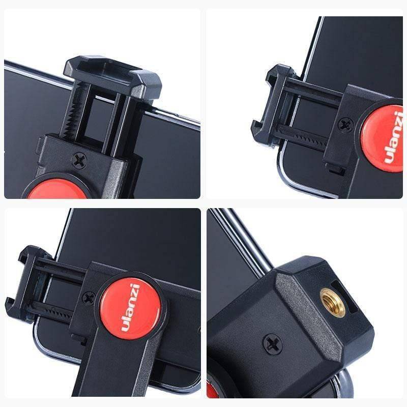READY STOCK Ulanzi ST-06 ST06 Adjustable Phone Holder With 1/4 Screw Hot  Shoe Mount Quick Release Video Shooting On Camera For Monitoring