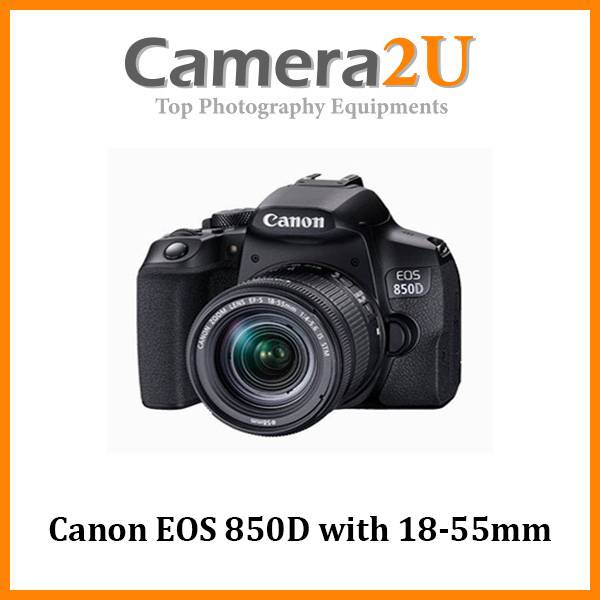 Canon EOS 850D with 18-55mm IS STM Lens +32GB+Bag (MSIA - Main Image
