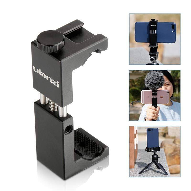 Ulanzi ST02S Phone Tripod Mount For IPHONE ANDROID Adjustable Height