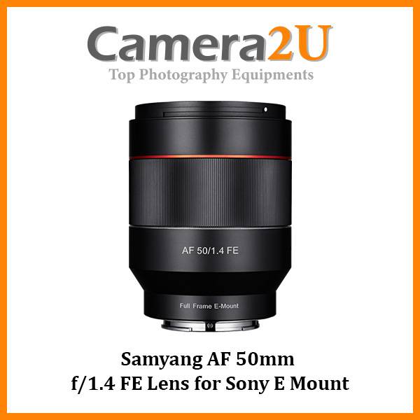 Samyang AF 50mm FE Lens for Sony E Mount (MSIA)