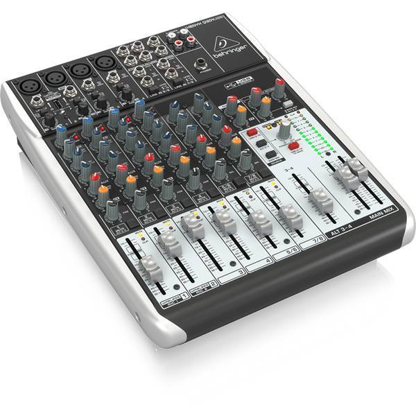 Behringer XENYXQ1204USB Q1204USB 12 Input Portable Mixer with USB