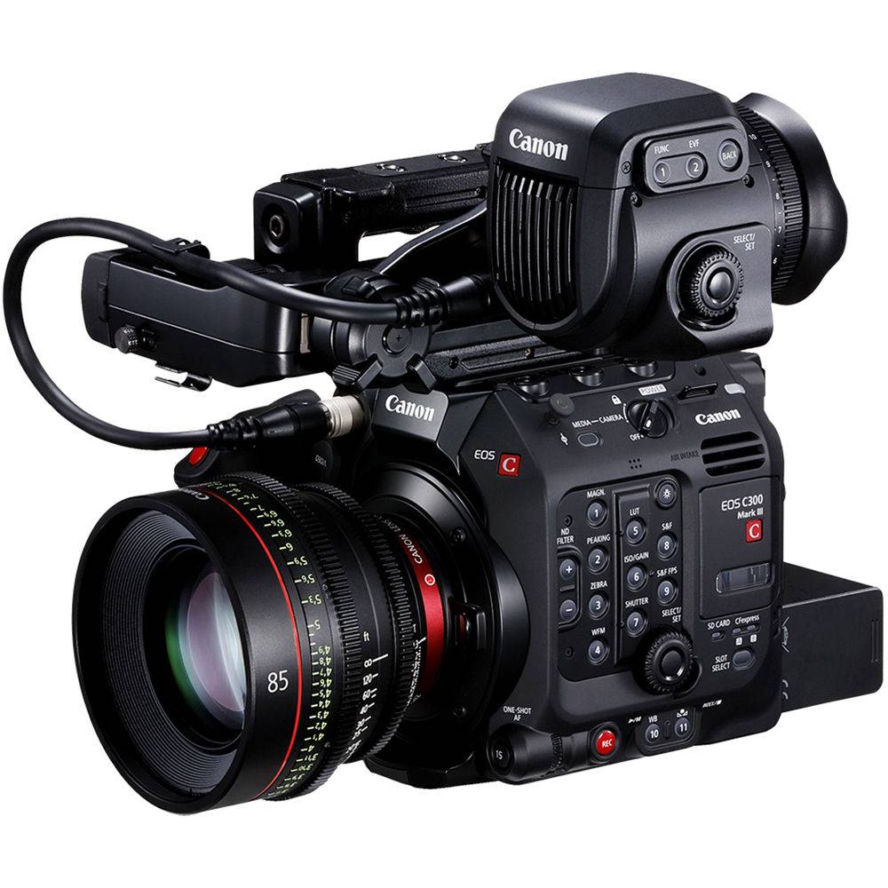 Canon EOS C300 Mark III Mark 3 MK3 Digital Cinema Camera Body (EF Lens
