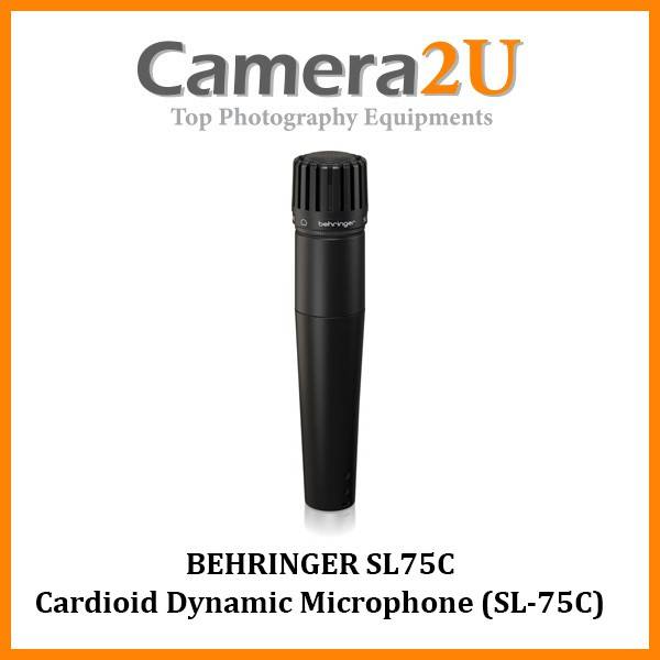 BEHRINGER SL75C Cardioid Dynamic Microphone (SL75C) Camera2u