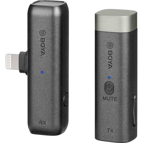 BOYA BY-WM3D Digital True-Wireless Microphone System for iOS