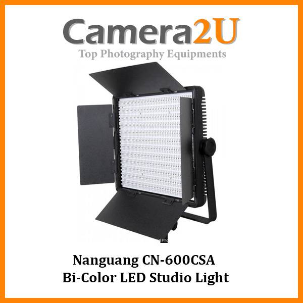 Nanguang CN-600CSA Bi-Color LED Studio Light| Camera2u Malaysia