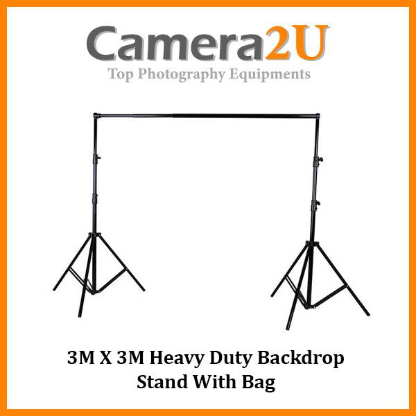3m X 3m Heavy Duty Backdrop Stand With Bag | Camera2u Malaysia Top ...