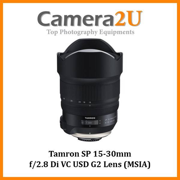 Tamron SP 1530mm f/2.8 Di VC USD G2 Lens (MSIA) Tamron SP 1530mm f/2.8 Di VC USD G2 Lens (MSIA)