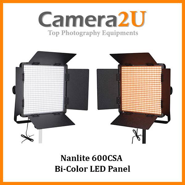 NanLite 600CSA Bicolor LED Panel | Camera2u Malaysia Top Camera