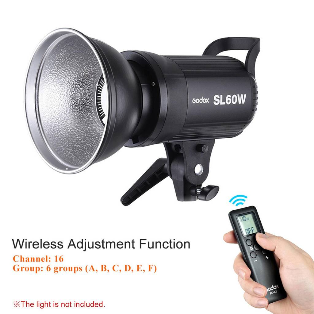 Godox Remote Controller RC-A5 RCA5 for LED Video Light SL-60W SL60W SL ...