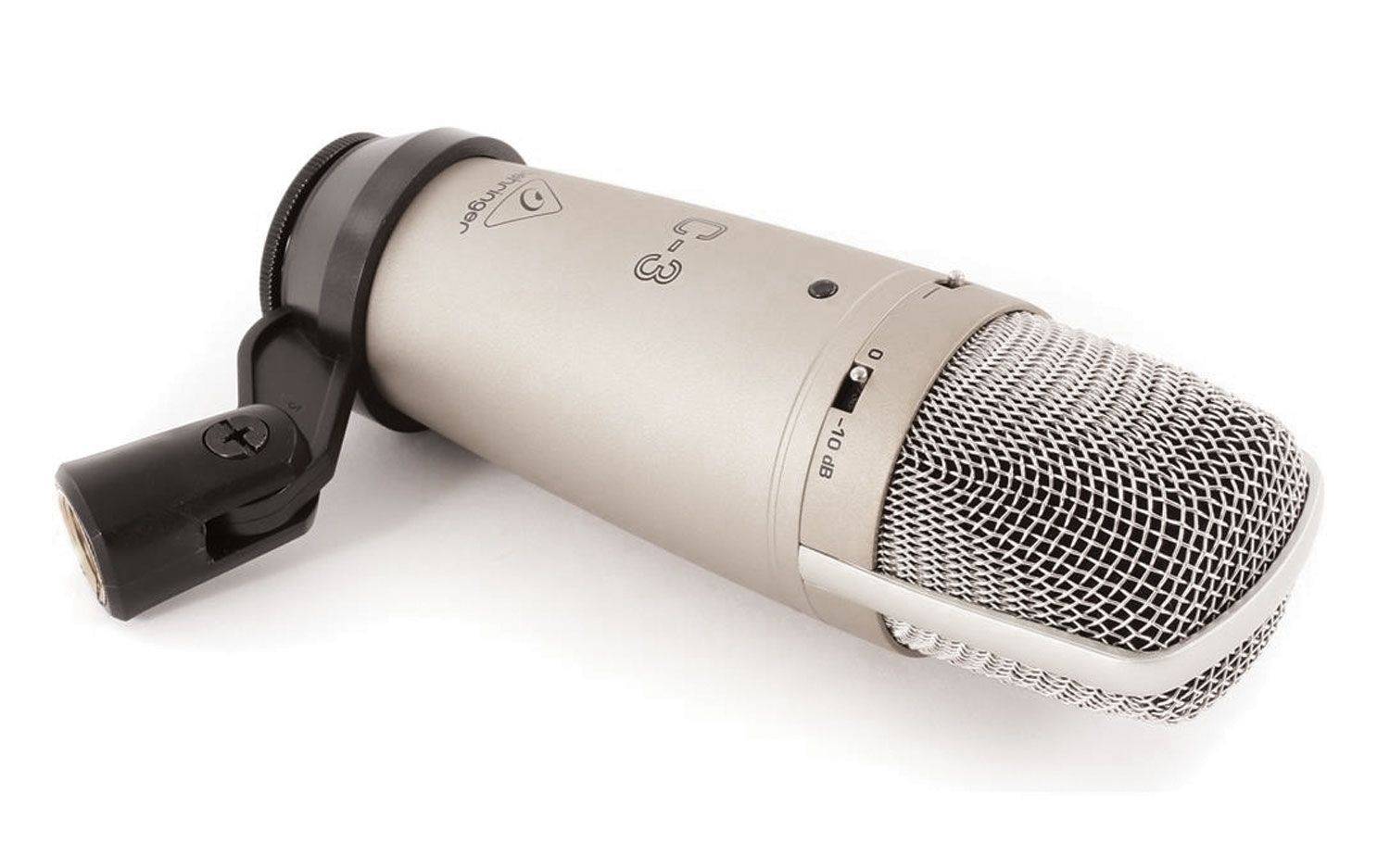 BEHRINGER C3 Medium Dual Diaphragm Studio Condenser Microphone Mic with