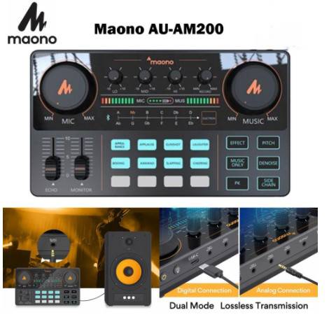 Maono MAONOCASTER Lite AU-AM200 Portable All-In-One Podcast