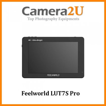 Feelworld LUT7S Pro 7" Ultra Bright HDMI/3G-SDI Field Monitor With F970 ...