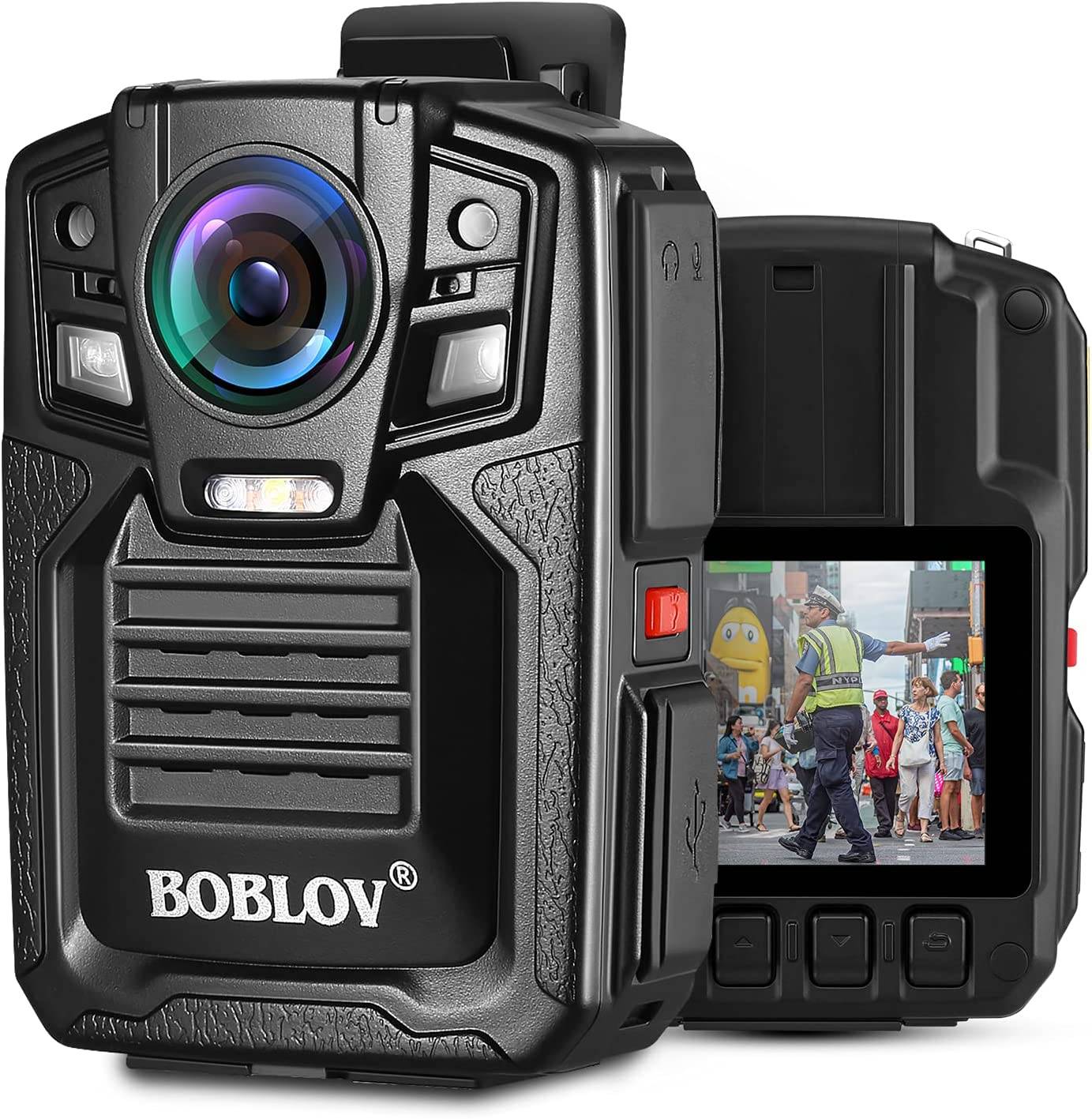 BOBLOV HD66/D7 2K 1440P Body Worn Camera Camera2u Malaysia Top Camera
