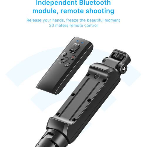 Ulanzi MT-40 Wireless Bluetooth Extendable 2-in-1 Selfie Stick