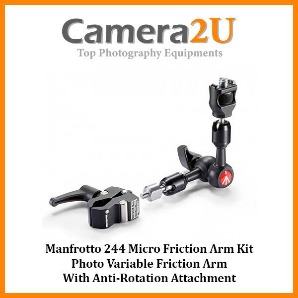 Manfrotto 244MICROKIT 244 Micro Friction Arm (Black
