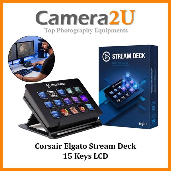 Corsair Elgato Stream Deck 15 Keys LCD for Live Streaming Control