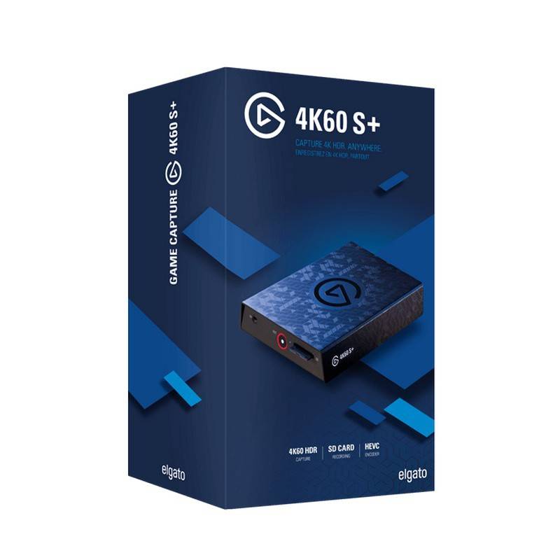 Corsair Elgato 4K60 S+ HDR10 Game Capture Card and Zerolag Pass