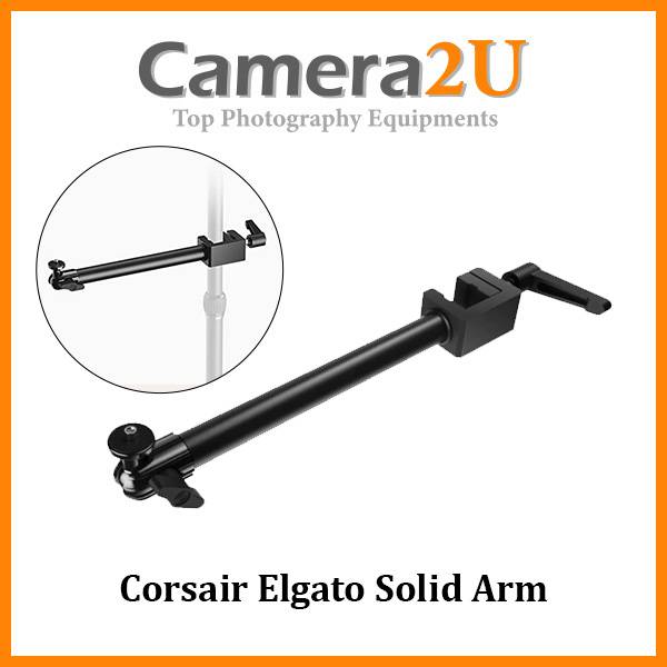 Corsair Elgato Solid Arm Single Steel Pole Clamps Horizontally Master