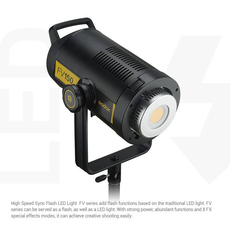Godox FV200 High Speed Sync Flash LED Light with Builtin 2.4G Wireless