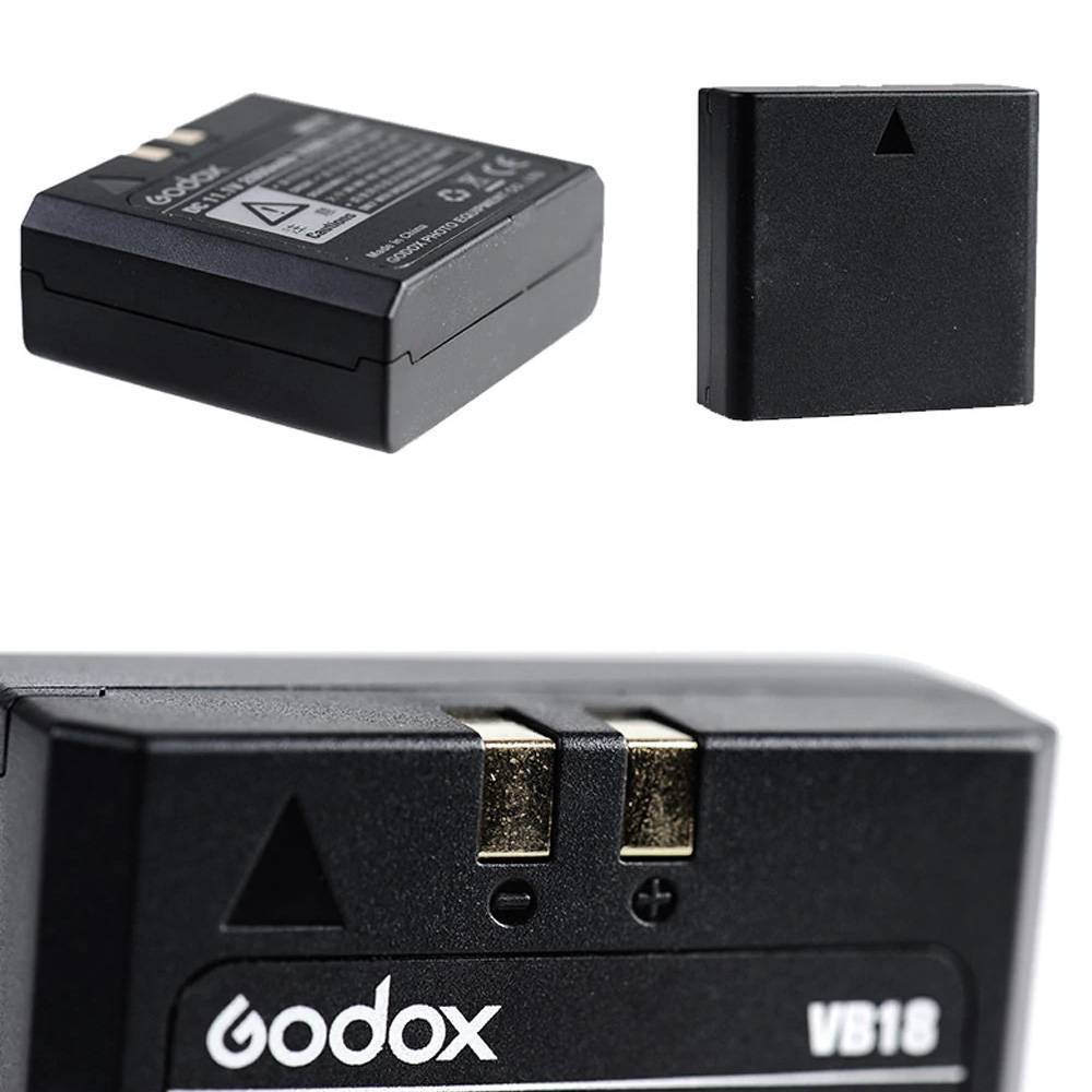 Batteria VB18 Per Flash Godox - 2000mAh 11V, Compatibile Con V850, V860, Speedlite - Foto 2