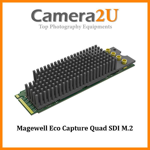 Carte De Capture M.2 Magewell Eco Capture Quad SDI - 4 Canaux 3G-SDI Pour Windows/Linux