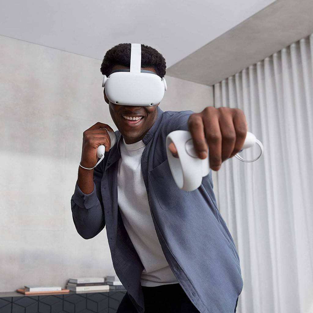 Oculus Quest 2 V2 Advanced AllinOne Virtual Reality VR Gaming Headset