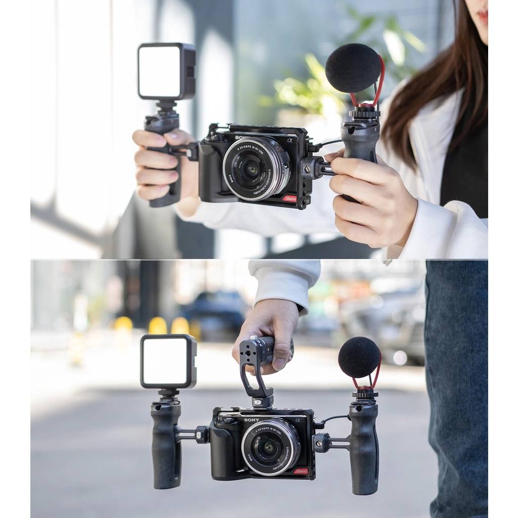 Ulanzi CZVE10 Metal Camera Vlog Cage for Sony ZVE10 Camera2u Malaysia Top Camera Equipments